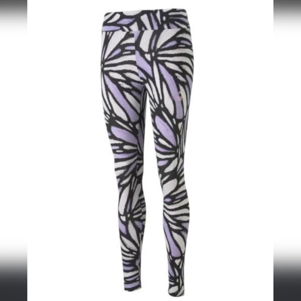 PUMA ESS+ MONARCH AOP leggings